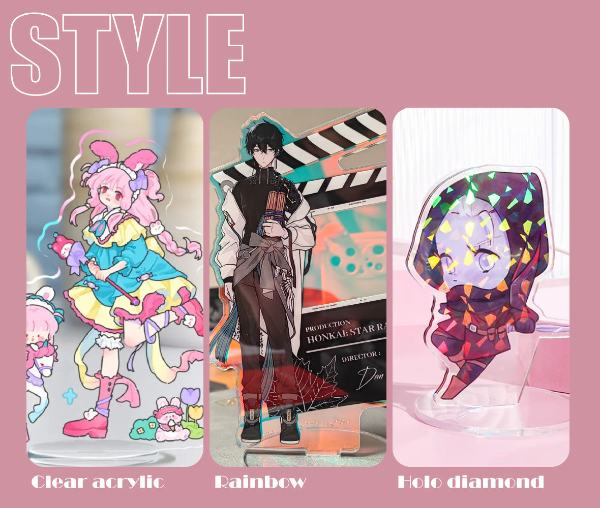 Personalized Acrylic stand | custom standee | Transparent Decoration Gift