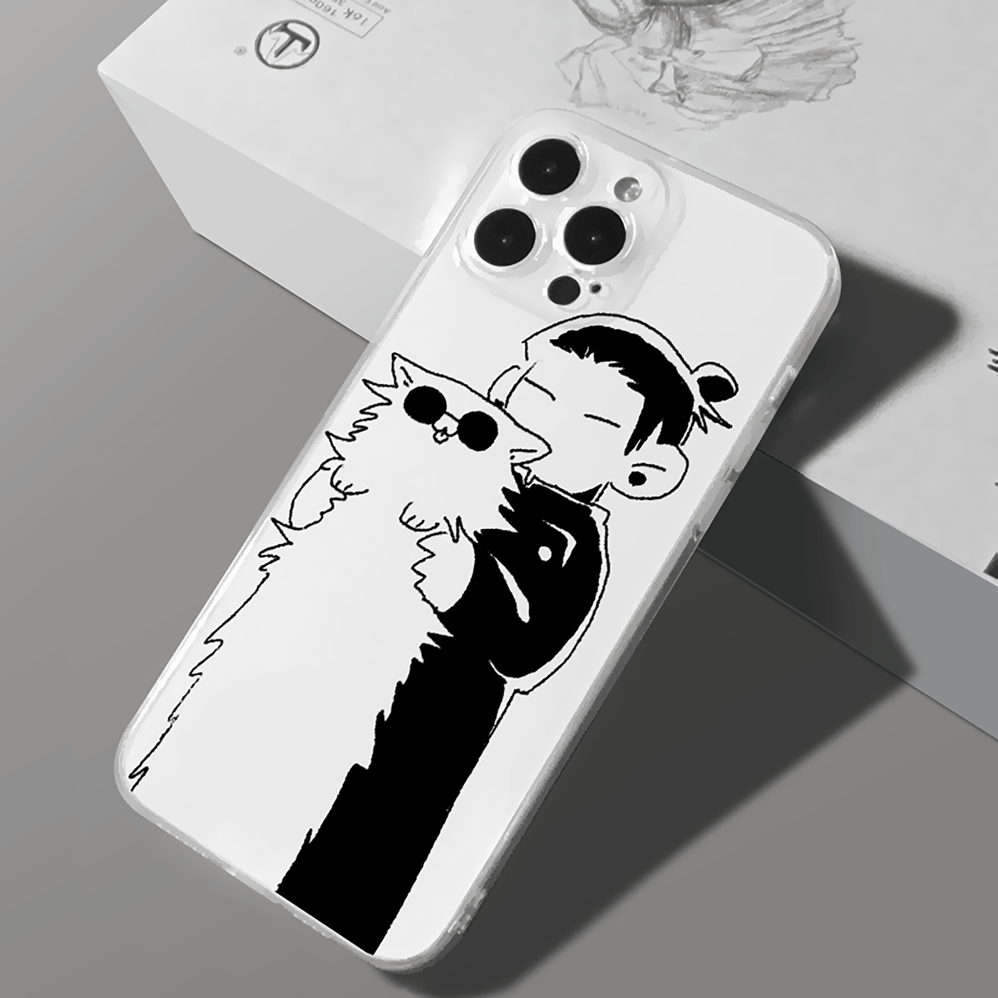 Geto and Gojo meow meow Custom Phone Case | JJK Jujutsu Kaisen Satoru Suguru Satosugu