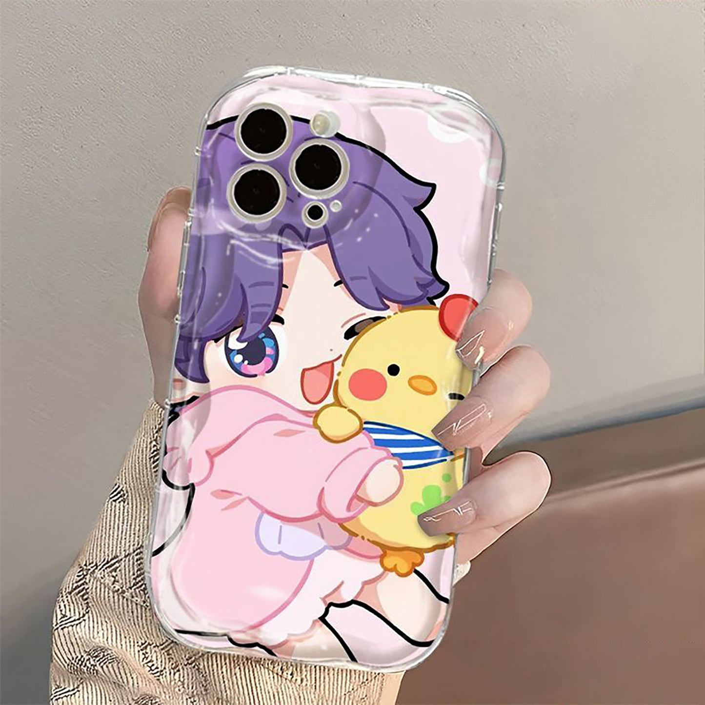 Chibi Xavier Zayne Rafayel Phone Case | Love and Deepspace custom iphone samsung stand cases