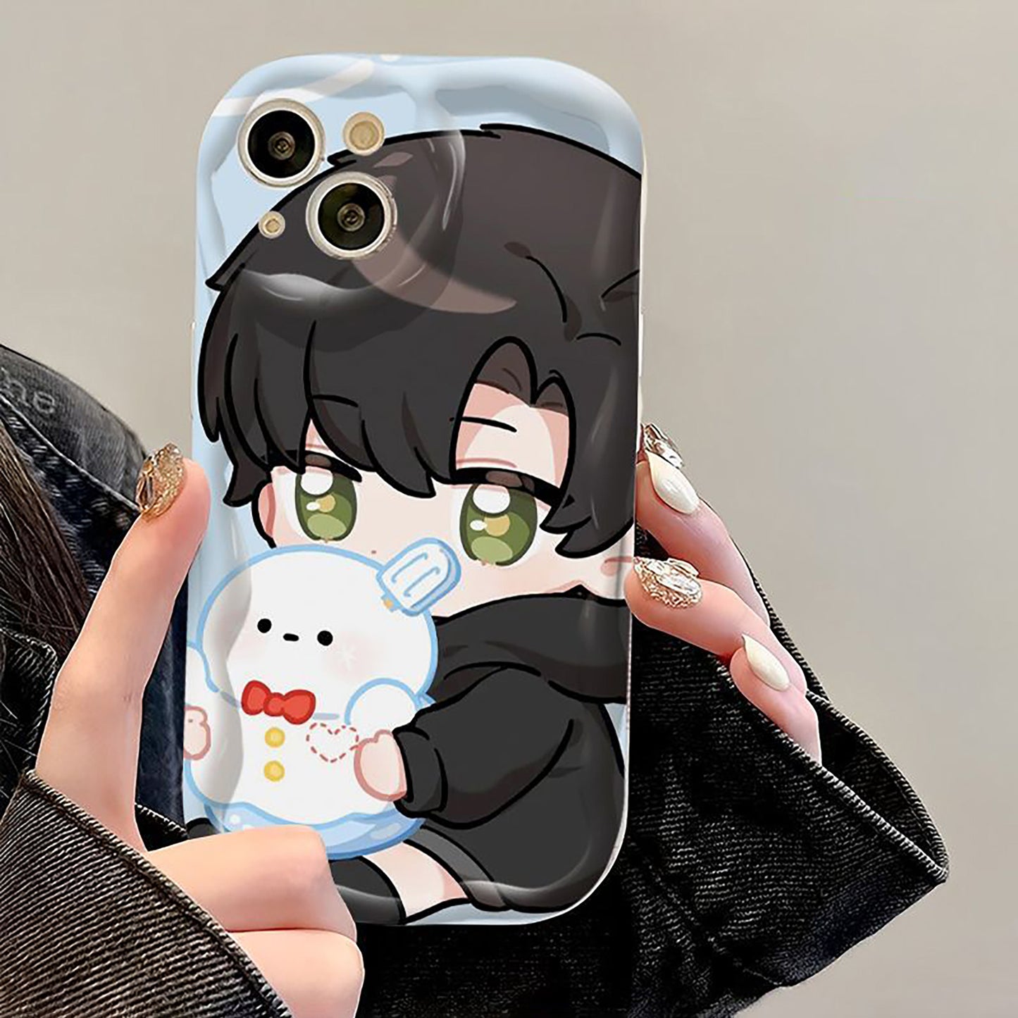 Chibi Xavier Zayne Rafayel Phone Case | Love and Deepspace custom iphone samsung stand cases