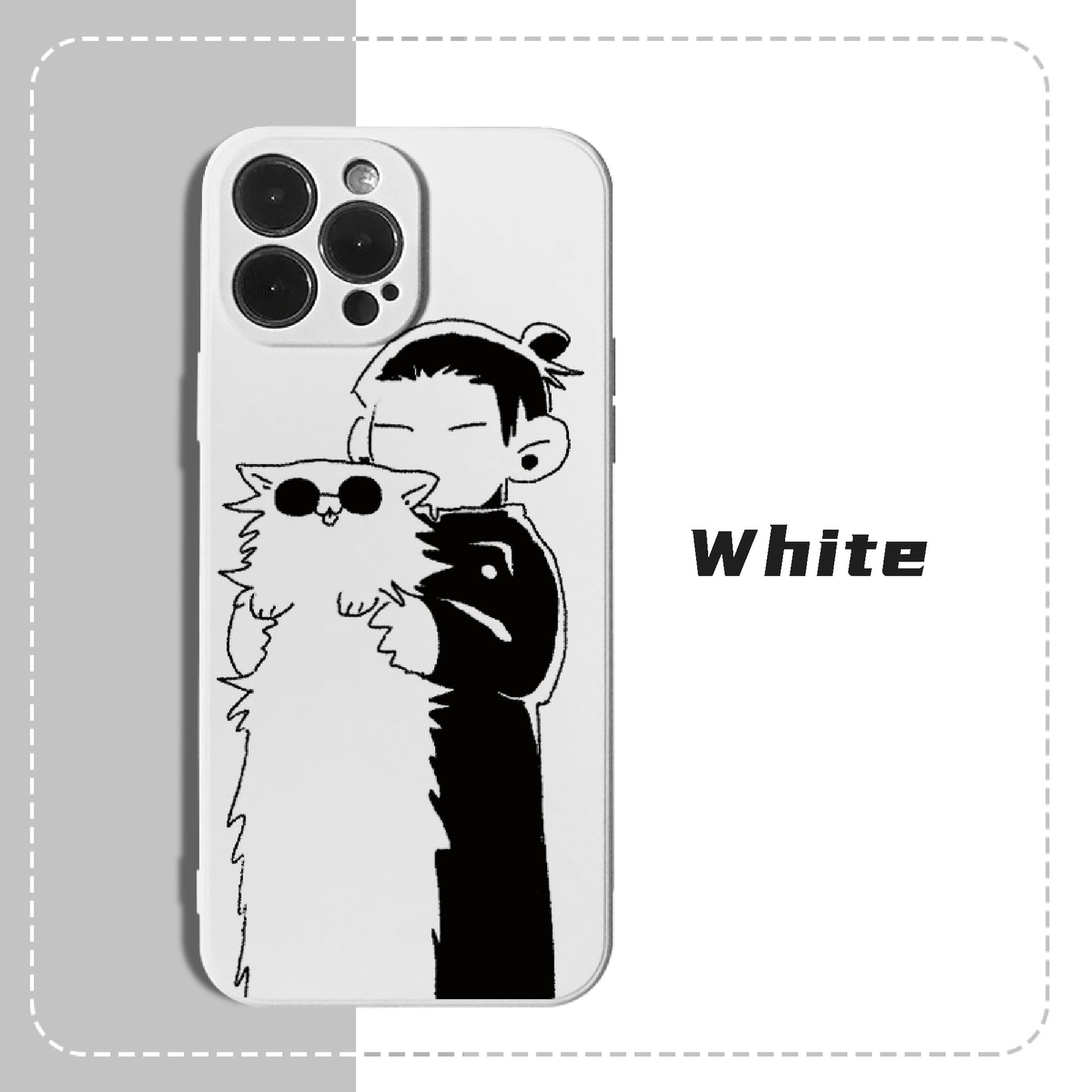 Geto and Gojo meow meow Custom Phone Case | JJK Jujutsu Kaisen Satoru Suguru Satosugu