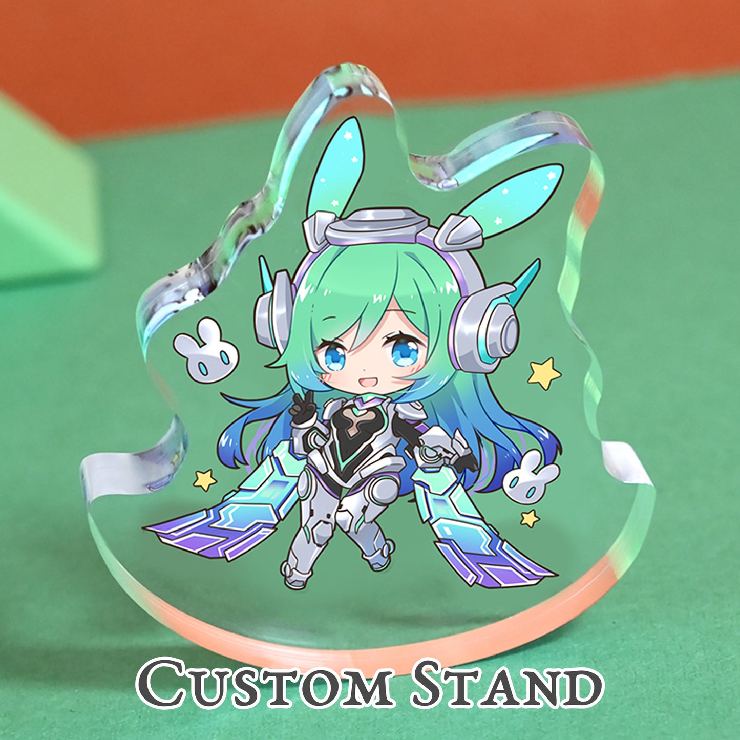 Personalized Swing Acrylic stand | custom standee | Transparent Decoration Gift