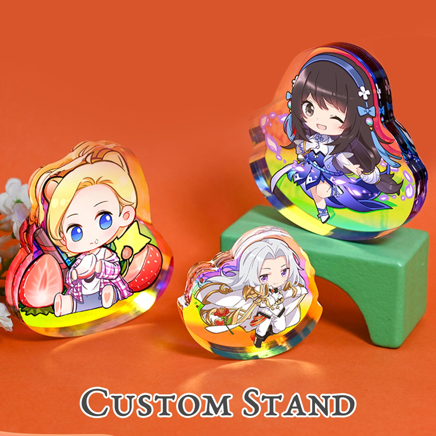 Personalized Swing Acrylic stand | custom standee | Transparent Decoration Gift