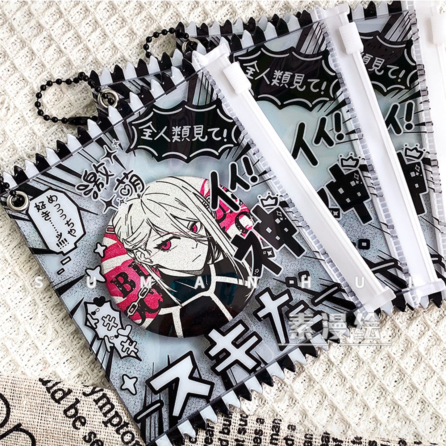 Clear PVC holder for badge | high transparent protector cover