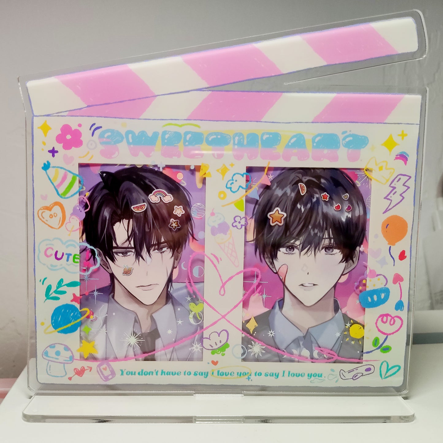 CP acrylic stand for 3inch cards | anime Kpop Photocard Frame holder