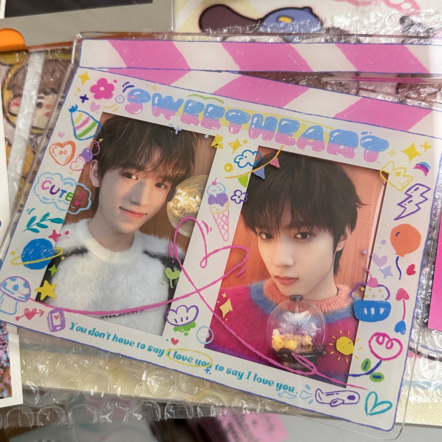 CP acrylic stand for 3inch cards | anime Kpop Photocard Frame holder