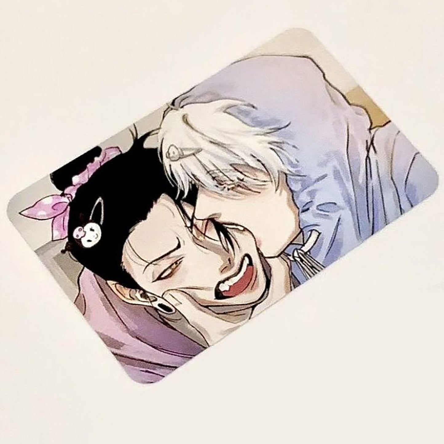 Gojo and Geto Bite X Love Photocards | Jujutsu Kaisen JJK Fanart Gojo Satoru Geto Suguru