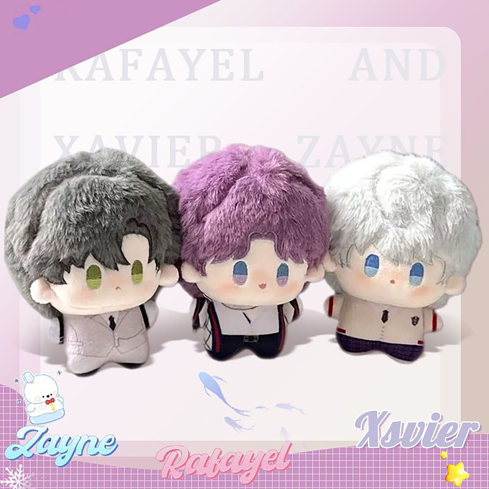 Pre-order] Love and Deepspace Plushie | Lnd Inspired Xavier Zayne