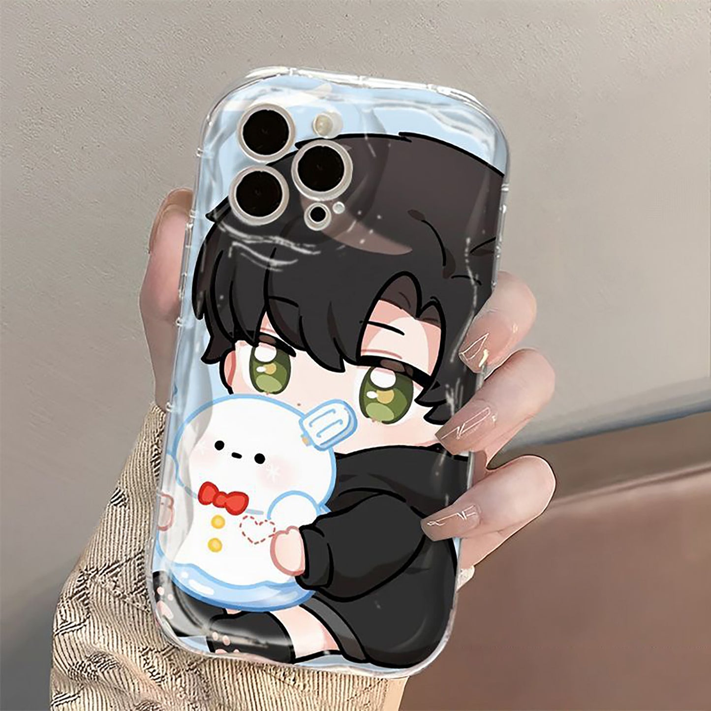 Chibi Xavier Zayne Rafayel Phone Case | Love and Deepspace custom iphone samsung stand cases