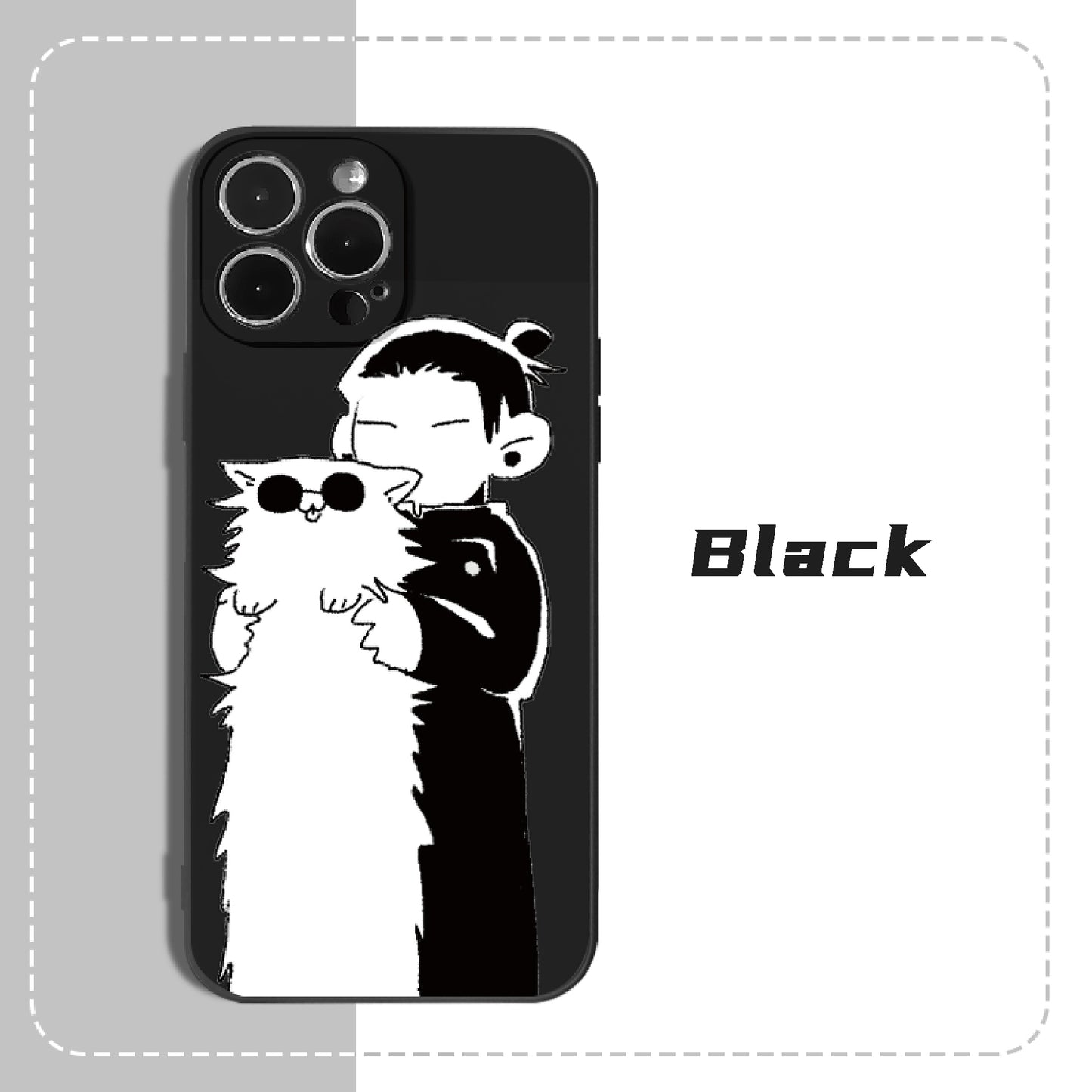 Geto and Gojo meow meow Custom Phone Case | JJK Jujutsu Kaisen Satoru Suguru Satosugu