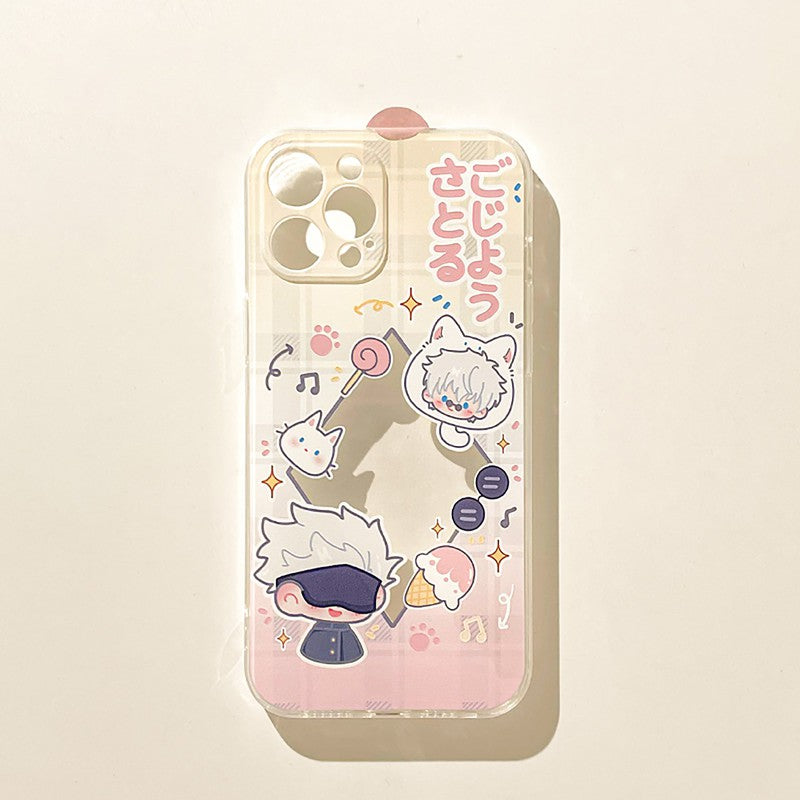 Jujutsu Kaisen Custom Phone Case | Gojo Geto Megumi Yuuji Nobara Inumaki