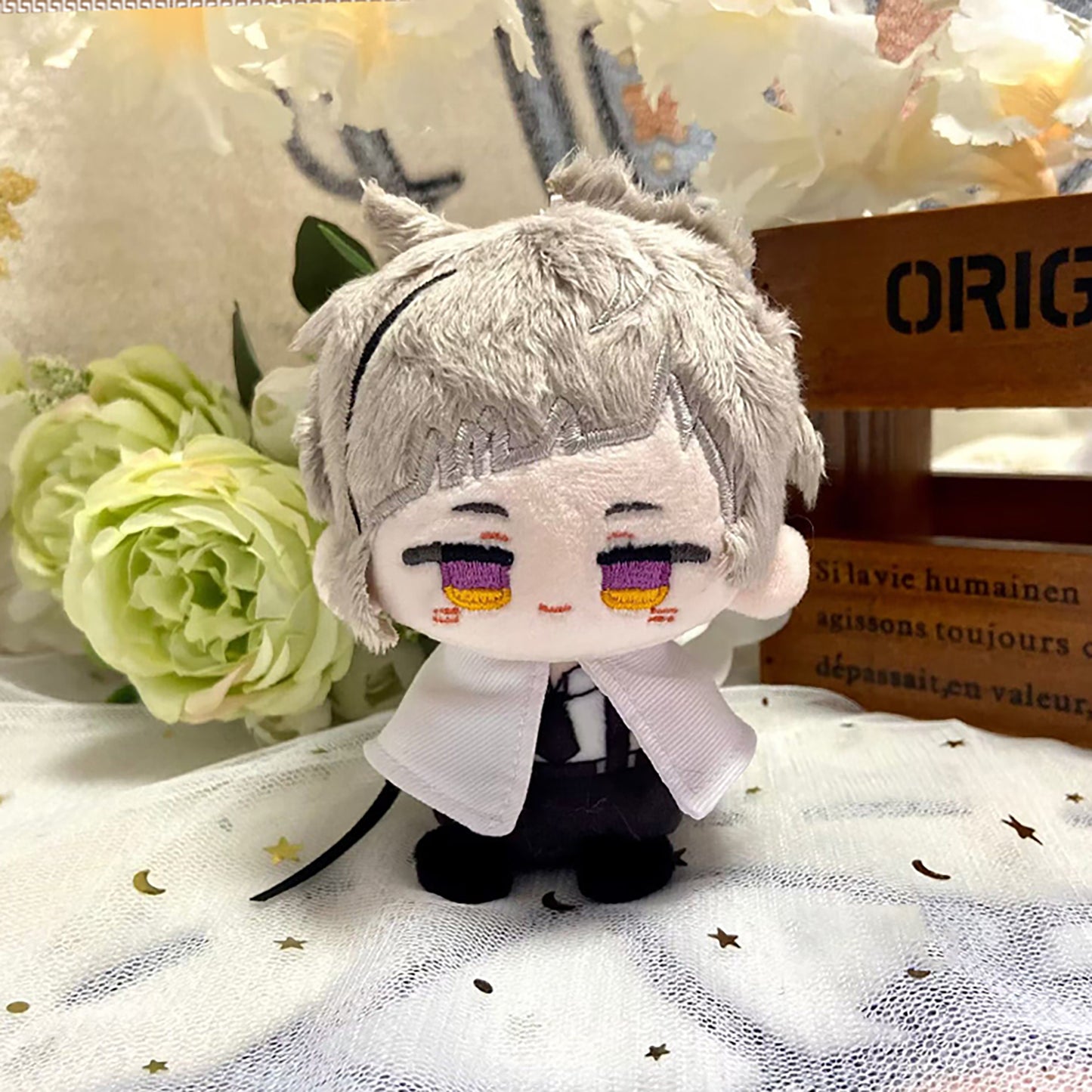Bungo Stray Dogs Inspired Plushie | Dazai Chuuya Atsushi Akutagawa