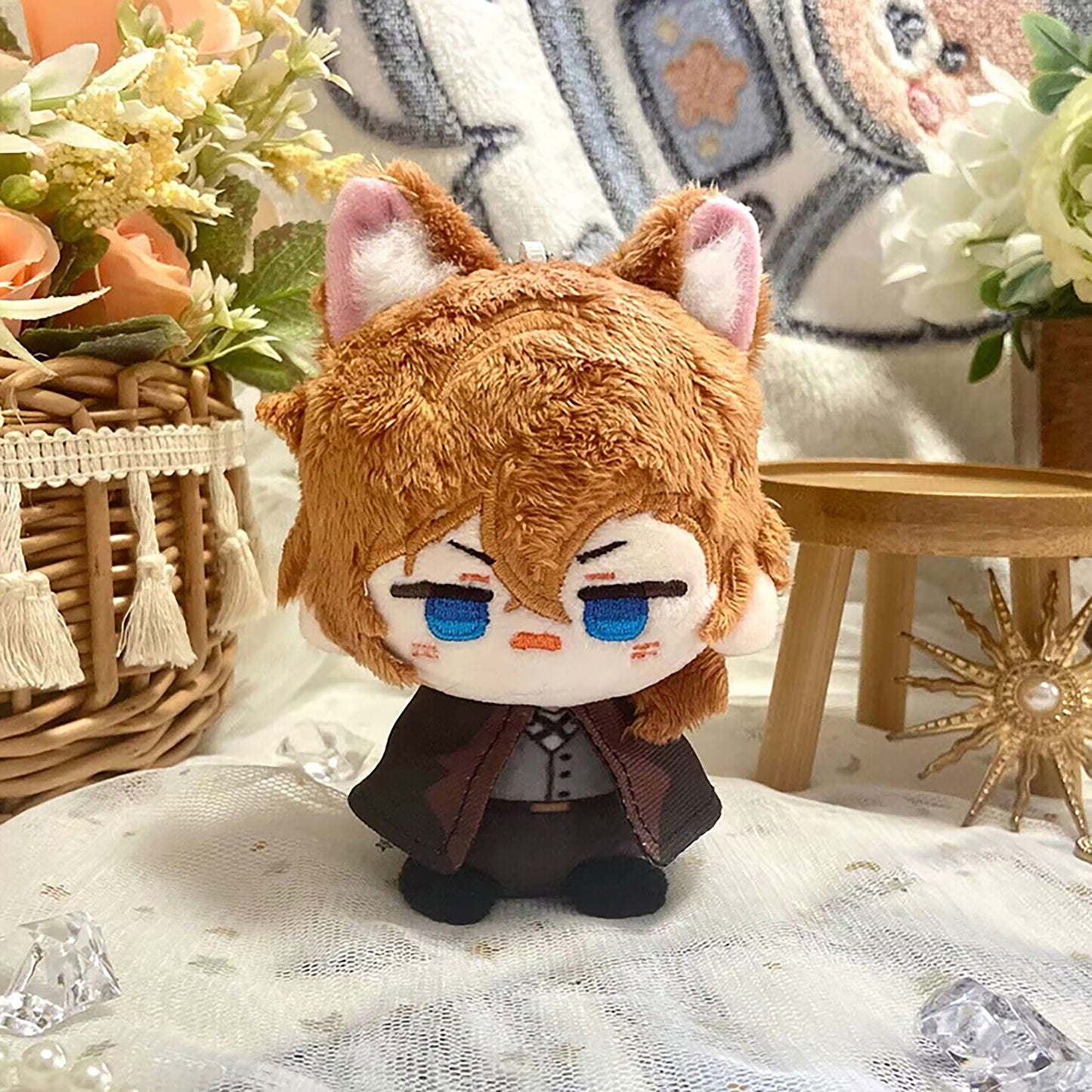 Bungo Stray Dogs Inspired Plushie | Dazai Chuuya Atsushi Akutagawa