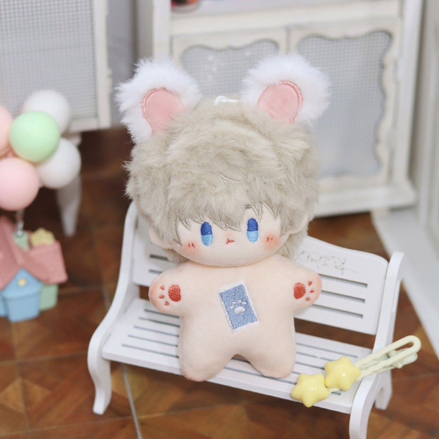 [Pre-order] Love and Deepspace Plushie with cute ears | Lnd Inspired Xavier Zayne Rafayel doll plush