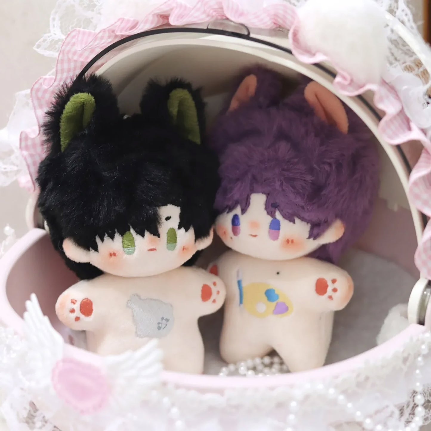 [Pre-order] Love and Deepspace Plushie with cute ears | Lnd Inspired Xavier Zayne Rafayel doll plush