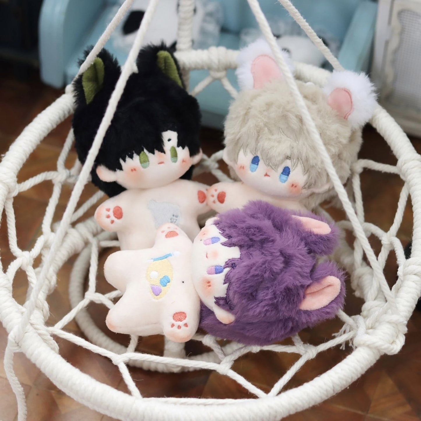 [Pre-order] Love and Deepspace Plushie with cute ears | Lnd Inspired Xavier Zayne Rafayel doll plush