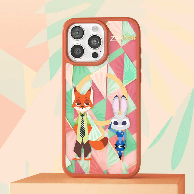 Disney Zootopia Judy and Nick iPhone 15 & 16 Pro/Pro Max Magnetic Phone Case