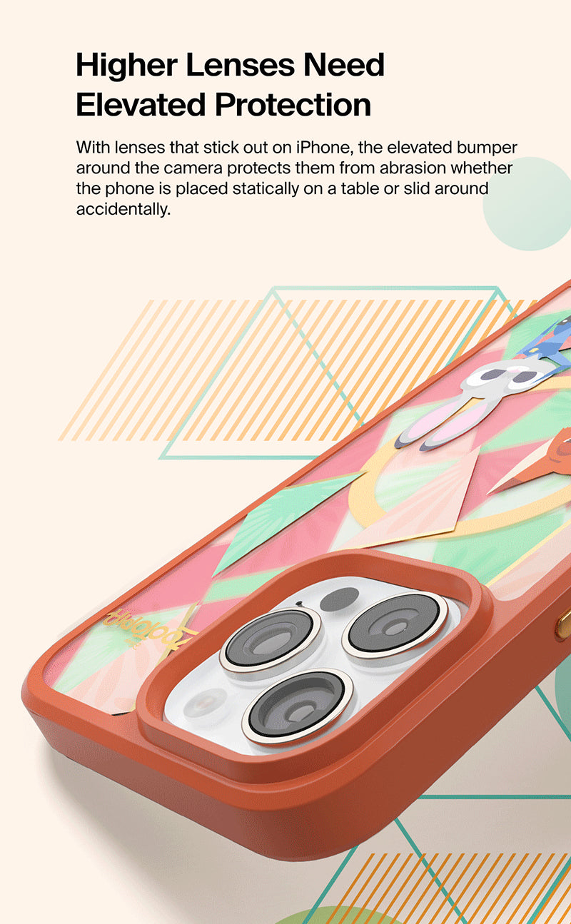 Disney Zootopia Judy and Nick iPhone 15 & 16 Pro/Pro Max Magnetic Phone Case