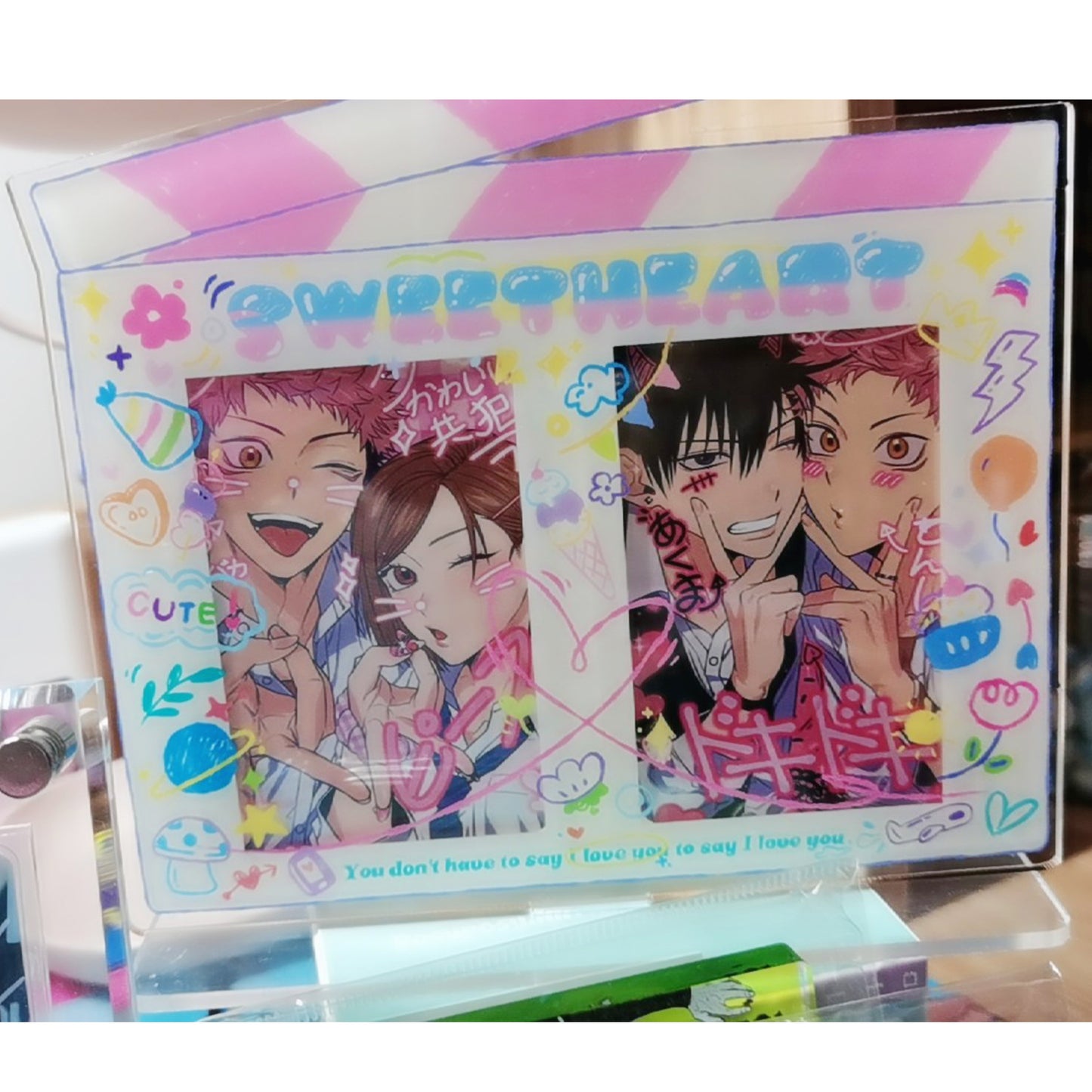 CP acrylic stand for 3inch cards | anime Kpop Photocard Frame holder