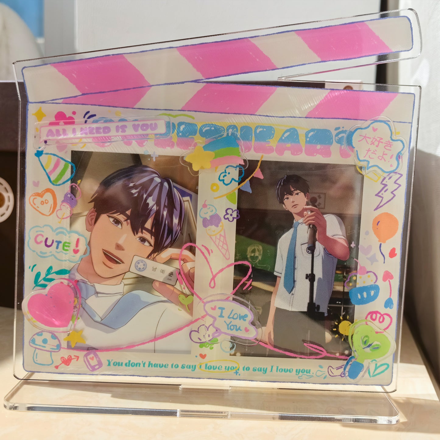 CP acrylic stand for 3inch cards | anime Kpop Photocard Frame holder