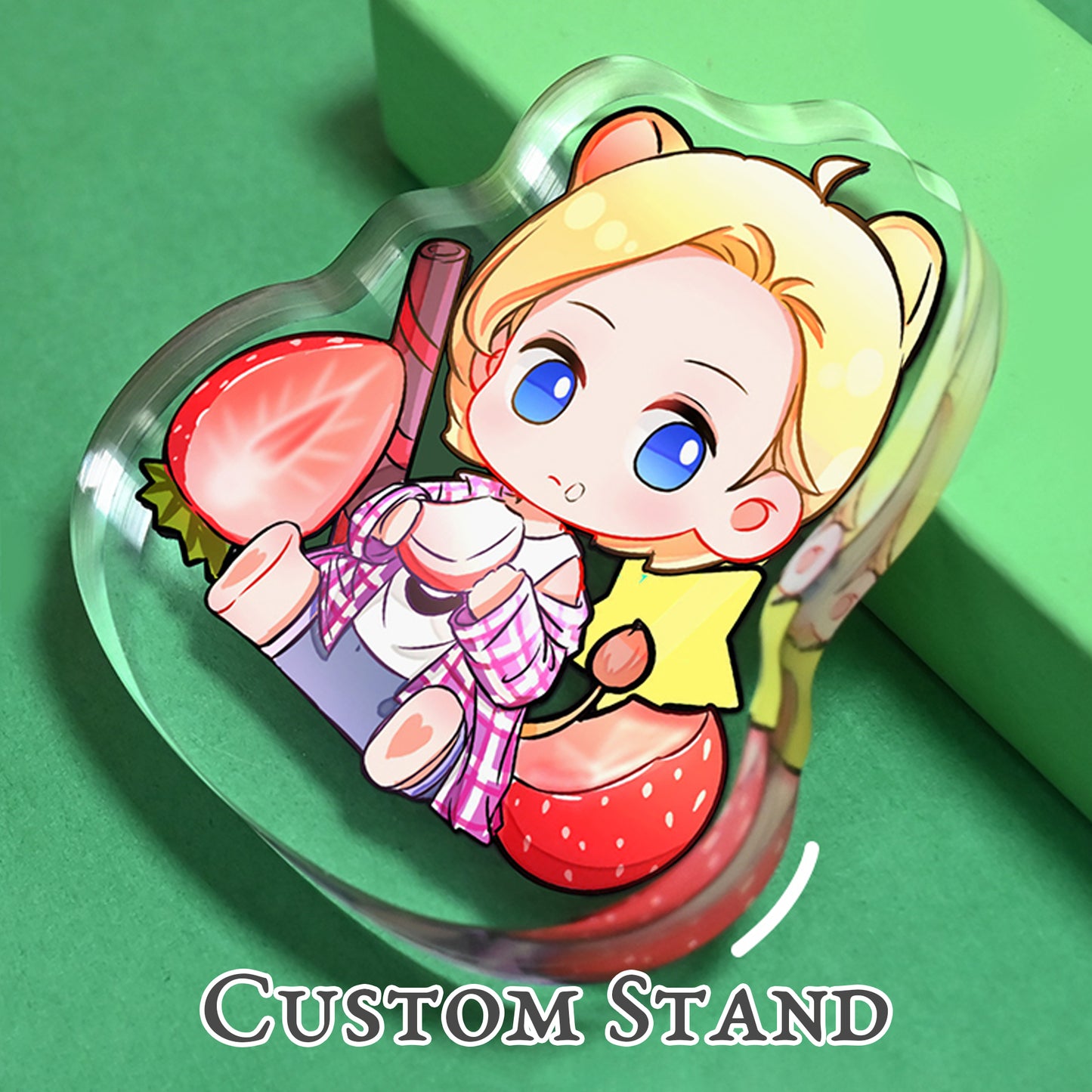 Personalized Swing Acrylic stand | custom standee | Transparent Decoration Gift