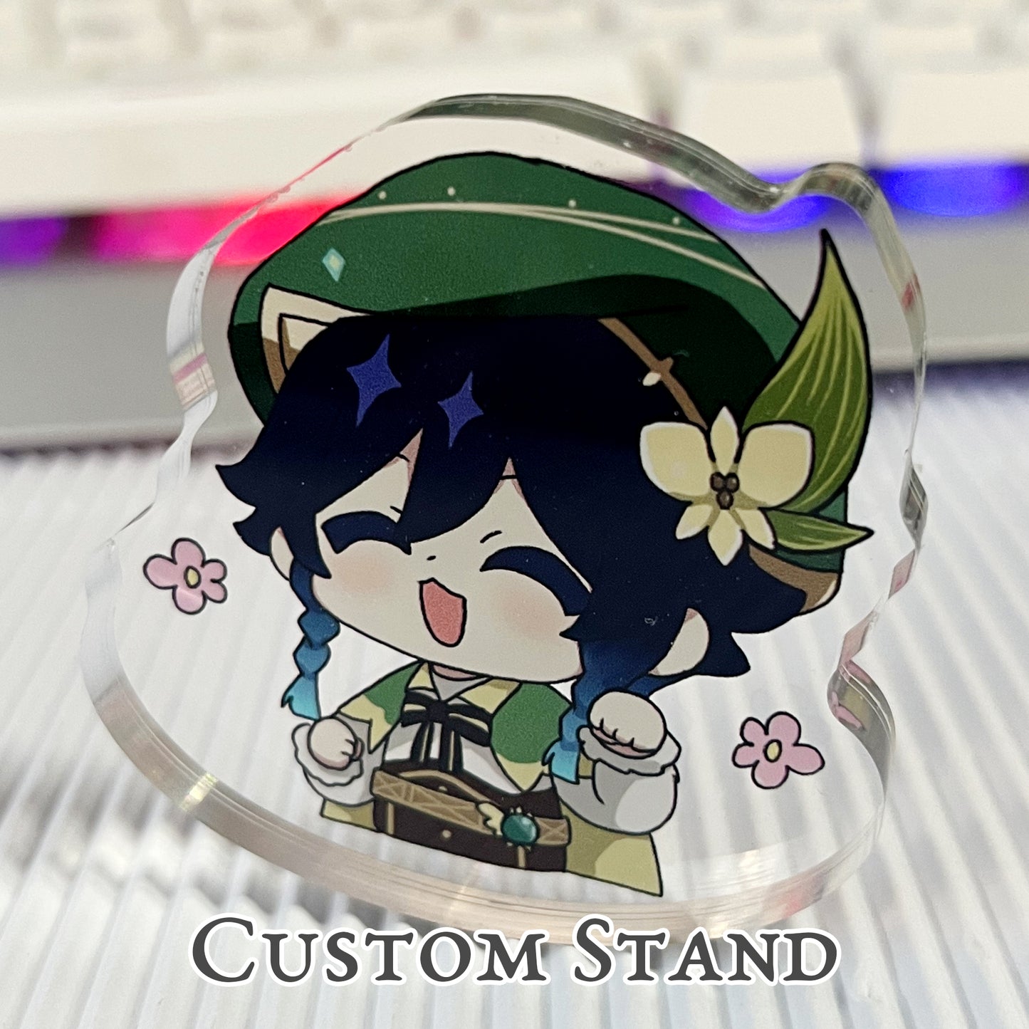 Personalized Swing Acrylic stand | custom standee | Transparent Decoration Gift