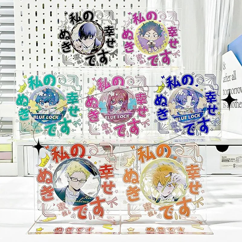 Button Pinback Display Standee | Acrylic stand for pin & Badge decoration frame case holder